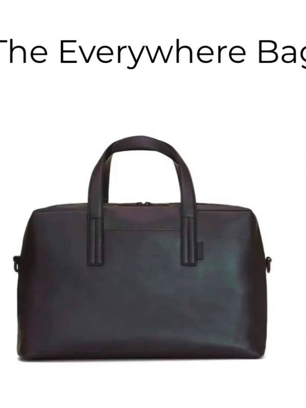 Away The Everywhere Bag Leather Travel Duffle - Solstice Limited Edition